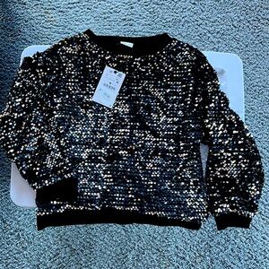 Zara Sequined Top for Girls